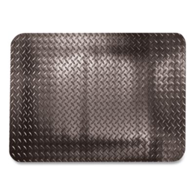 Crown Industrial Deck Plate Anti-Fatigue Mat, Vinyl, 36 X 60, Black (CWNCD0035DB) CWNCD0035DB
