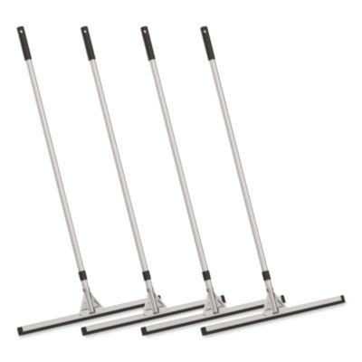 Gritt Commercial Double Neoprene Foam Floor Squeegee with 72" Aluminum Telescopic Handle