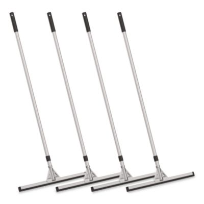 Gritt Commercial Double Neoprene Foam Floor Squeegee with 72" Aluminum Telescopic Handle