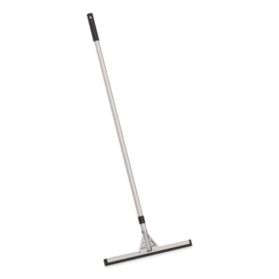 Gritt Commercial Double Neoprene Foam Floor Squeegee with 72" Aluminum Telescopic Handle