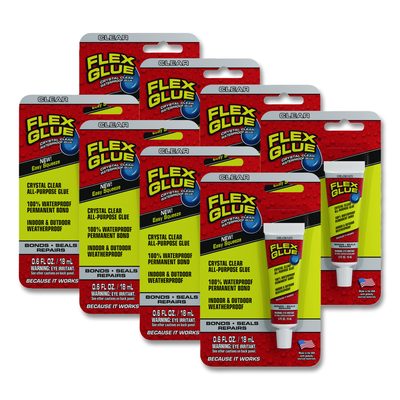 Flex Seal Products® Flex Crystal Clear All-Purpose Glue