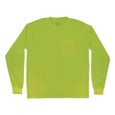 ergodyne® GloWear 8093 Non-Certified Essential Hi-Vis Long Sleeve T-Shirt