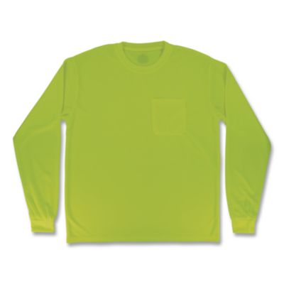 ergodyne® GloWear 8093 Non-Certified Essential Hi-Vis Long Sleeve T-Shirt
