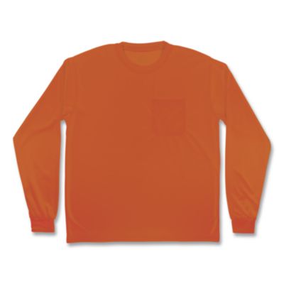 ergodyne® GloWear 8093 Non-Certified Essential Hi-Vis Long Sleeve T-Shirt