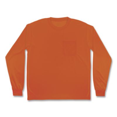 ergodyne® GloWear 8093 Non-Certified Essential Hi-Vis Long Sleeve T-Shirt