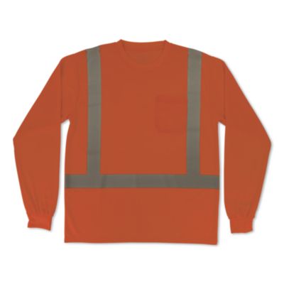 ergodyne® GloWear 8284 Class 2 Essential Hi-Vis Long Sleeve T-Shirt