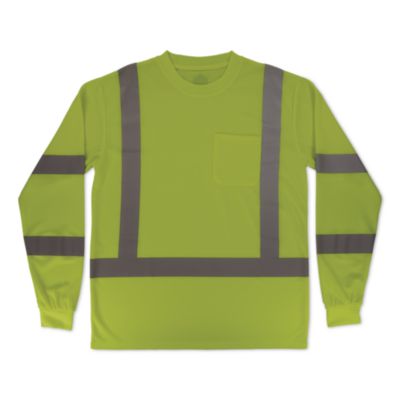 ergodyne® GloWear 8368 Class 3 Essential Hi-Vis Long Sleeve T-Shirt