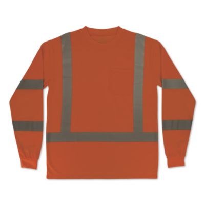 ergodyne® GloWear 8368 Class 3 Essential Hi-Vis Long Sleeve T-Shirt