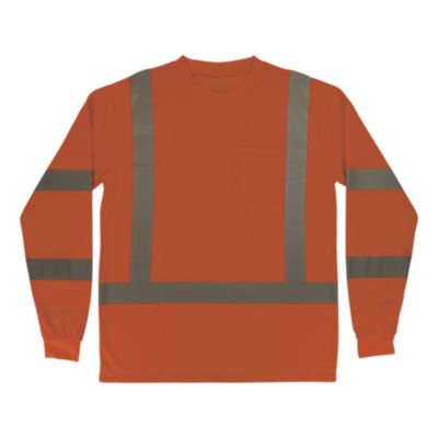 ergodyne® GloWear 8368 Class 3 Essential Hi-Vis Long Sleeve T-Shirt