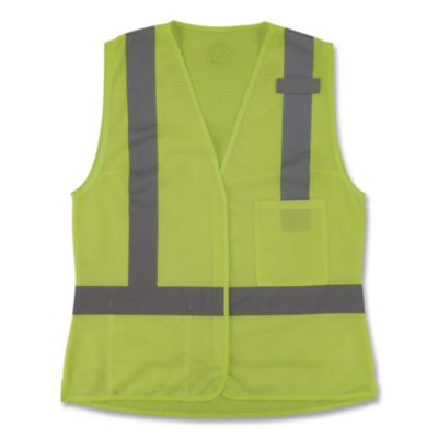 ergodyne® GloWear 8210HLW-S Class 2 Women's Hi-Vis Vest with Hook-and-Loop