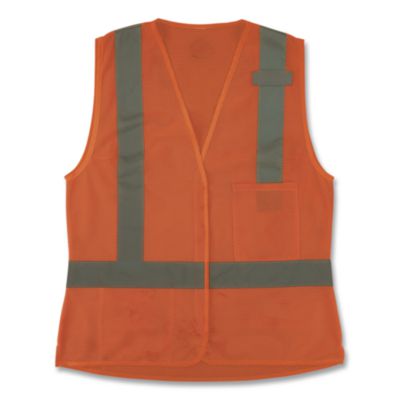ergodyne® GloWear 8210HLW-S Class 2 Women's Hi-Vis Vest with Hook-and-Loop