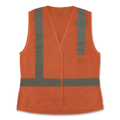 ergodyne® GloWear 8210HLW-S Class 2 Women's Hi-Vis Vest with Hook-and-Loop