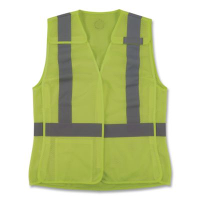 ergodyne® GloWear 8215BAW-S Class 2 Women's Hi-Vis Breakaway Vest with Hook-and-Loop