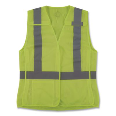 ergodyne® GloWear 8215BAW-S Class 2 Women's Hi-Vis Breakaway Vest with Hook-and-Loop