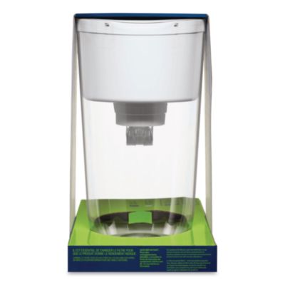 Brita Tahoe Water Pitcher with Elite Filter, 10 Cups, Bright White, 2/Carton (CLO50688CT) CLO50688CT