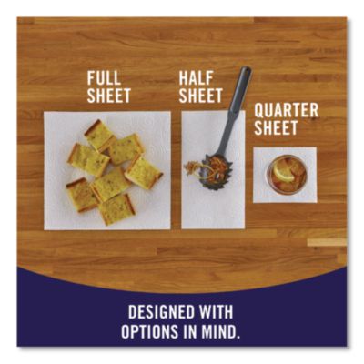 Sparkle Pick-A-Size Perforated Kitchen Double Roll Towels with Thirst Pockets, 2-Ply, 11 x 6, White, 110 Sheets/Roll, 24 Rolls/Pack (2226450) GPC2226450