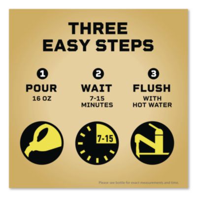 Liquid Plumr Pro-Strength Full Clog Destroyer Plus PipeGuard, Gel, 80 oz, 6/Carton (CLO00228CT) CLO00228CT