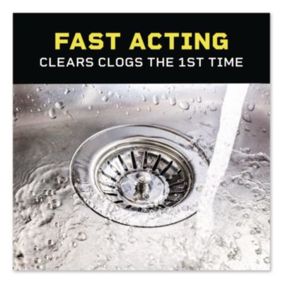 Liquid Plumr Pro-Strength Full Clog Destroyer Plus PipeGuard, Gel, 80 oz, 6/Carton (CLO00228CT) CLO00228CT