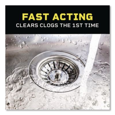 Liquid Plumr Pro-Strength Full Clog Destroyer Plus PipeGuard, Gel, 80 oz (CLO00228EA) CLO00228EA