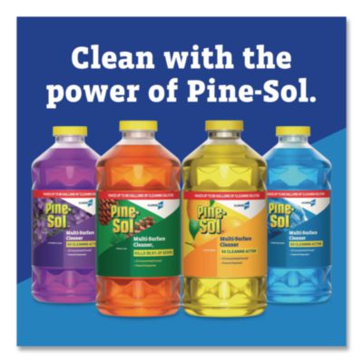 Pine-Sol CloroxPro Multi-Surface Cleaner Disinfectant Concentrated, Original Pine Scent, 80 oz Bottle, 3/Carton (CLO60606CT) CLO60606CT