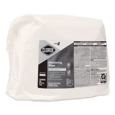 Clorox Disinfecting Wipes, 1-Ply, 7 x 8, Fresh Scent, White, 700/Bag Refill, 2 Bags/Carton (CLO31428) CLO31428