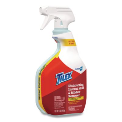Tilex CloroxPro Disinfecting Instant Mold and Mildew Remover, 32 oz Smart Tube Spray, 9/Carton (CLO35600CT) CLO35600CT