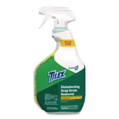 Tilex CloroxPro Disinfecting Soap Scum Remover Spray, 32 oz Smart Tube Spray (CLO35604EA) CLO35604EA