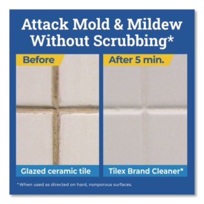 Tilex CloroxPro Disinfecting Instant Mold and Mildew Remover, 128 oz Refill Bottle, 4/Carton (CLO35605) CLO35605