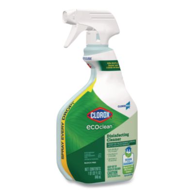 Clorox Clorox Pro EcoClean Disinfecting Cleaner, Unscented, 32 oz Spray Bottle (CLO60213) CLO60213