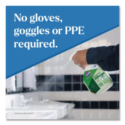 Clorox Clorox Pro EcoClean Disinfecting Cleaner, Unscented, 32 oz Spray Bottle (CLO60213) CLO60213