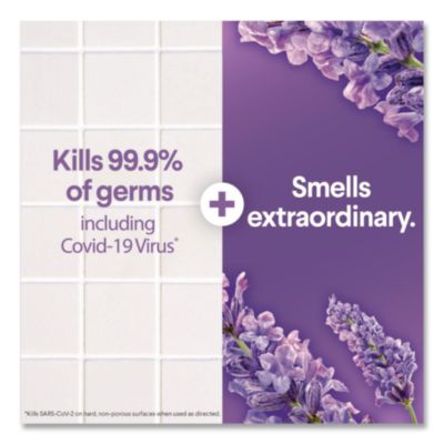 Clorox Scentiva Disinfecting Multi-Surface Cleaner, Lavender and Jasmine, 32 oz Spray Bottle (CLO60523EA) CLO60523EA