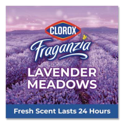 Clorox CloroxPro Fraganzia Multi-Purpose Cleaner Concentrate, Lavender Meadows Scent, 175 oz Bottle, 3/Carton (CLO60614CT) CLO60614CT