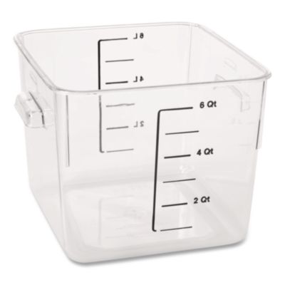 Rubbermaid® Commercial SpaceSaver Square Containers