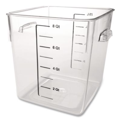 Rubbermaid® Commercial SpaceSaver Square Containers