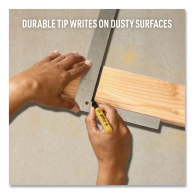 Avery MARKS A LOT UltraDuty Permanent Markers, Medium Chisel Tip, Black, 12/Box (AVE29842) AVE29842