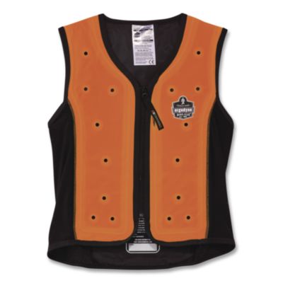 ergodyne® Chill-Its 6685 Premium Dry Evaporative Cooling Vest with Zipper