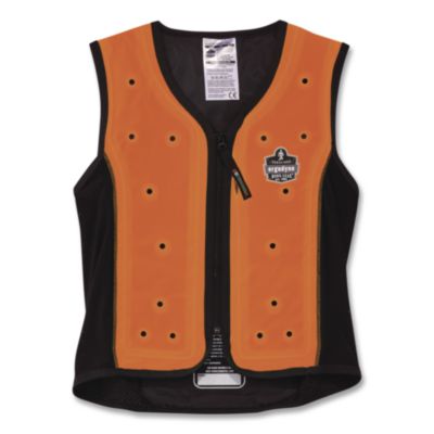 ergodyne® Chill-Its 6685 Premium Dry Evaporative Cooling Vest with Zipper