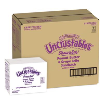 Smucker's® UNCRUSTABLES Peanut Butter & Grape Wheat