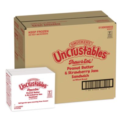 Smucker's® UNCRUSTABLES Peanut Butter & Strawberry Wheat