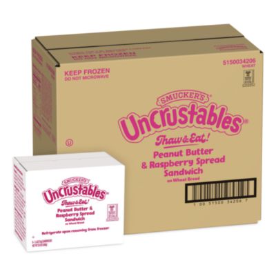 Smucker's® UNCRUSTABLES Peanut Butter & Raspberry Wheat