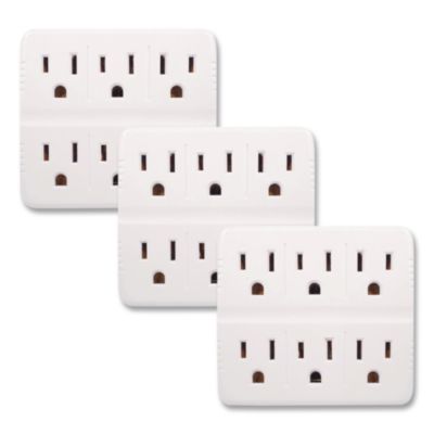 GoGreen Power Wall Mounted 6 Outlet Tap