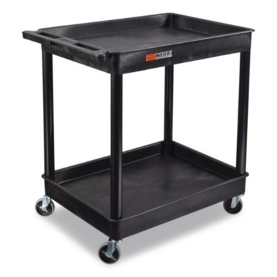 Luxor ENDURA® Two-Shelf Utility Cart