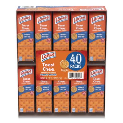 Lance® Toast Chee Peanut Butter Cracker Sandwiches