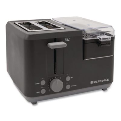 Avanti West Bend Two-Slice Toaster with Egg Cooker and Meat Warmer
