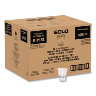 SOLO® Recycled Content* Plastic Cups