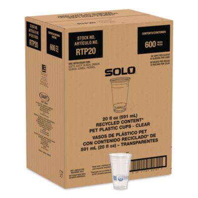 SOLO® Recycled Content* Plastic Cups