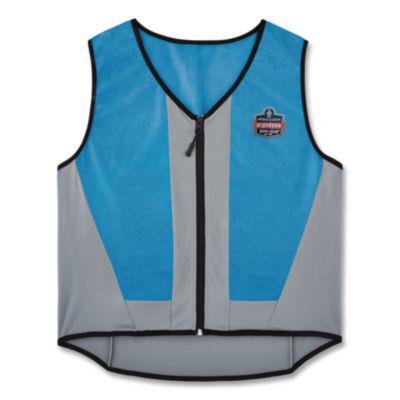 ergodyne® Chill-Its 6667 Wet Evaporative PVA Cooling Vest with Zipper