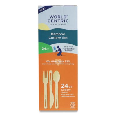 World Centric® Bamboo Cutlery