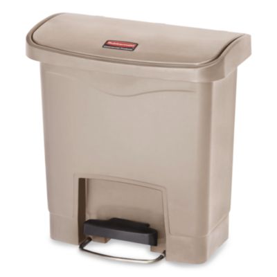 Rubbermaid® Commercial Slim Jim Streamline Resin Step-On Container