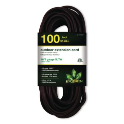 GoGreen Power 16 AWG Outdoor Extension Cord